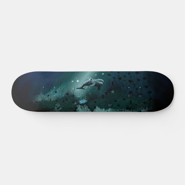 Dolphin Dream Mini Skateboard Bräda 18,5 Cm (Horz)