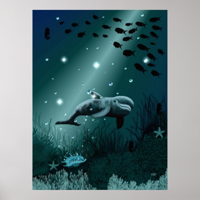 Dolphin Dream Poster (Framsidan)