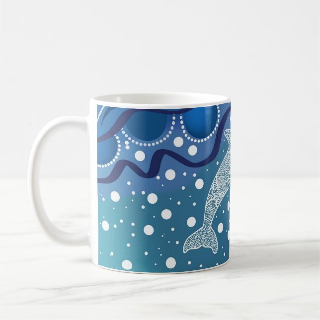 Dolphin Dreaming Kaffemugg (Vänster)
