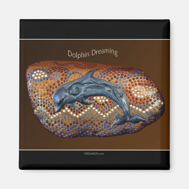 DOLPHIN DREAMING Magnet (Framsidan)