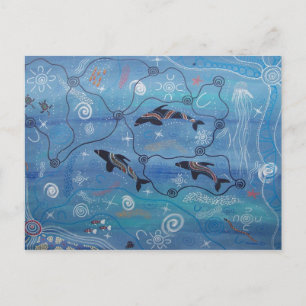 Dolphin Dreaming Vykort