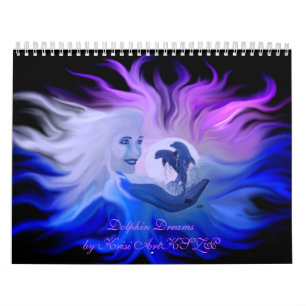 Dolphin Dreams av Krisi ArtKSZP Kalender