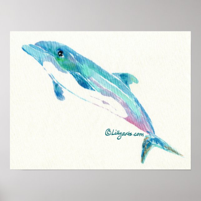 Dolphin Dreams Print and Poster Art (Framsidan)