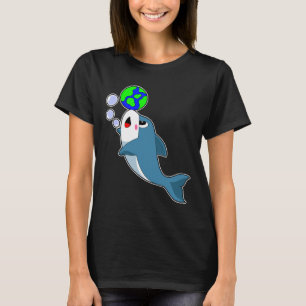 Dolphin Earth T Shirt