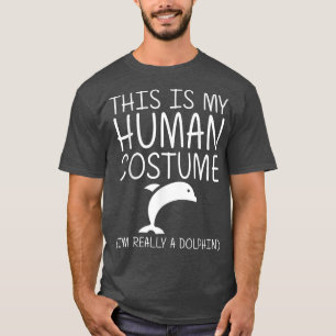 Dolphin Easy Halloween Human Costume Beluga Fish D T Shirt