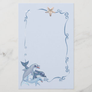 Dolphin Family Brevpapper