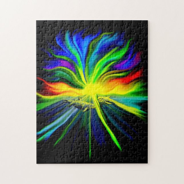 Dolphin Family in Sunshine Pussel (Vertikal)