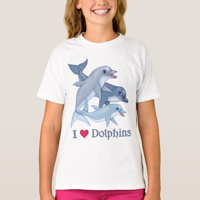 Dolphin Family T-shirt (Framsida)