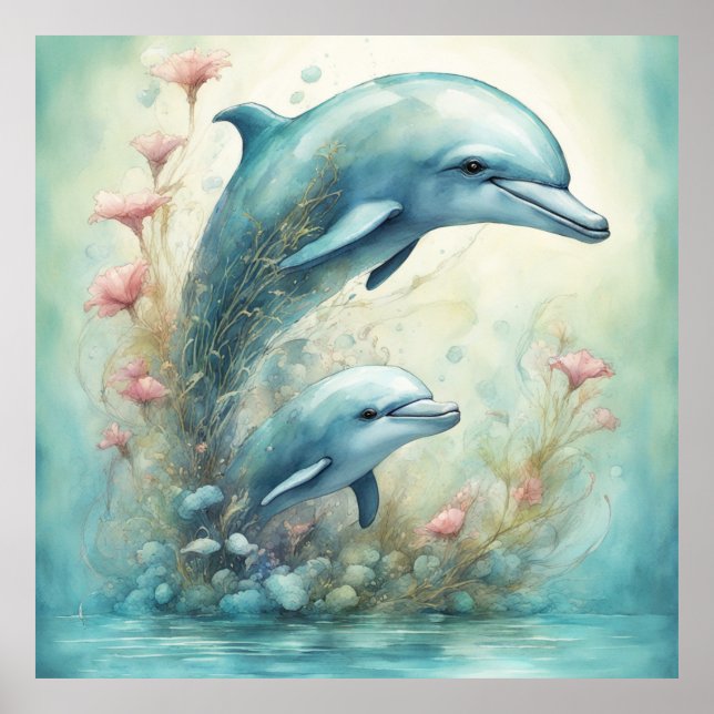 Dolphin Fantasy 9 Poster (Framsidan)