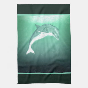 Dolphin Fantasy Kökshandduk