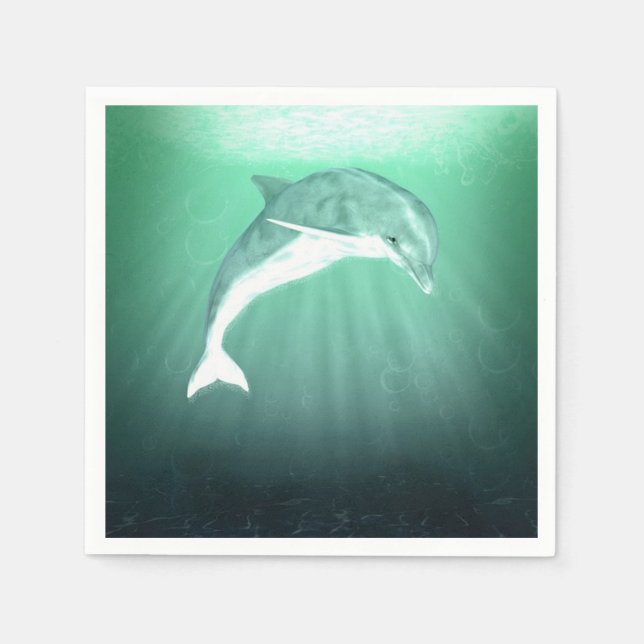 Dolphin Fantasy Pappersservett (Framsidan)