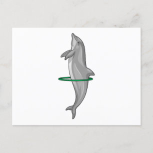 Dolphin Fitness däck Sport Vykort