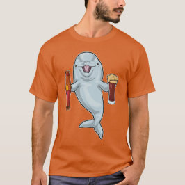 Dolphin Flaska Beer T Shirt