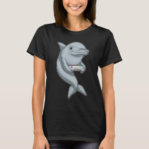 Dolphin Gamer Controller T Shirt