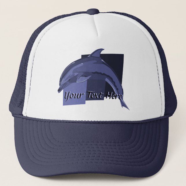 Dolphin Hat Truckerkeps (Framsida)