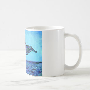 Dolphin-hopp Kaffemugg