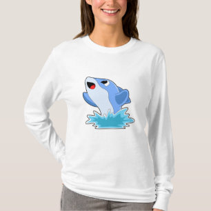 Dolphin i Vatten T Shirt