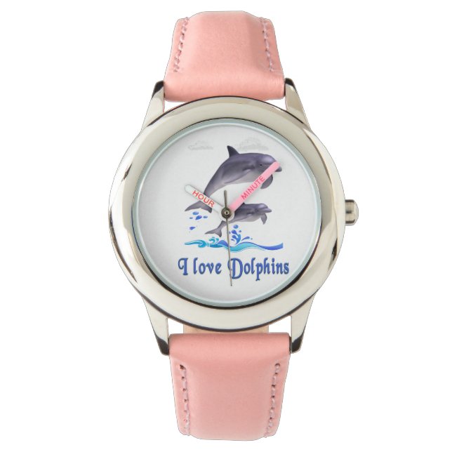 Dolphin jids watche armbandsur (Framsida)