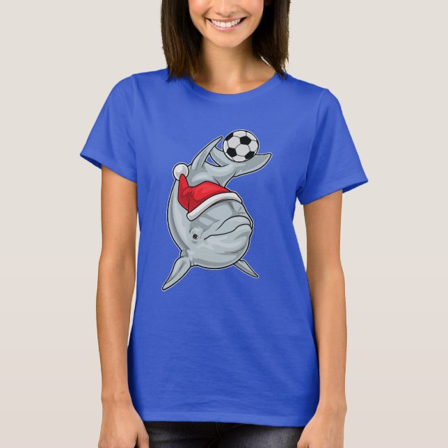 Dolphin Julkonsolen T Shirt (Framsida)