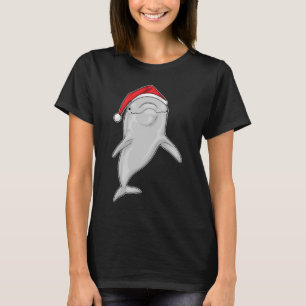 Dolphin jultomhatt t shirt
