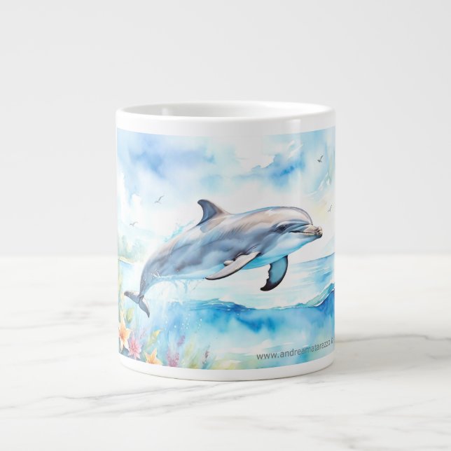 Dolphin Jumbo Mugg (Framsidan)