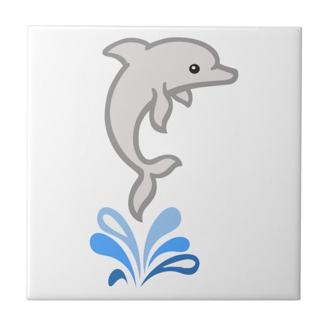 Dolphin Kakelplatta (Framsidan)