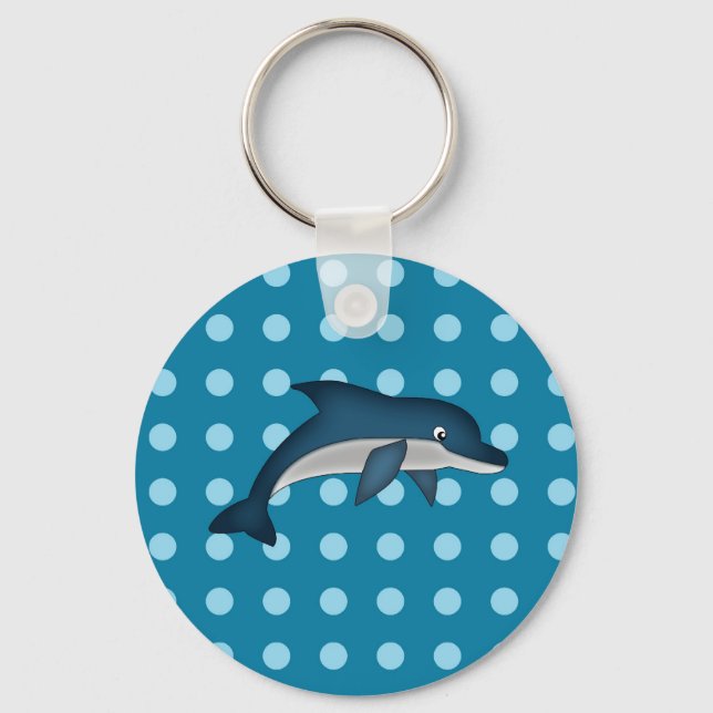 Dolphin Keychain Nyckelring (Framsida)