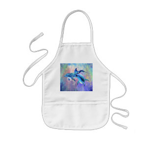 Dolphin Kids' Apron Barnförkläde