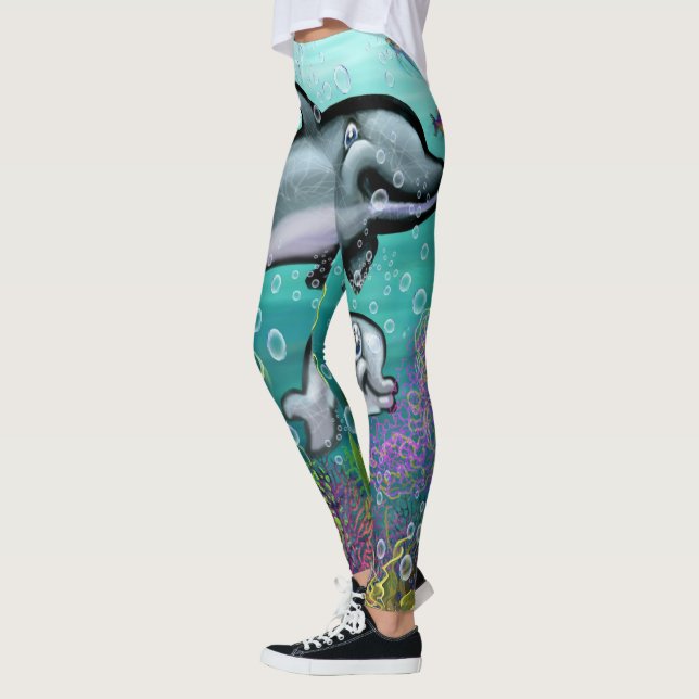 Dolphin Leggings (Vänster)