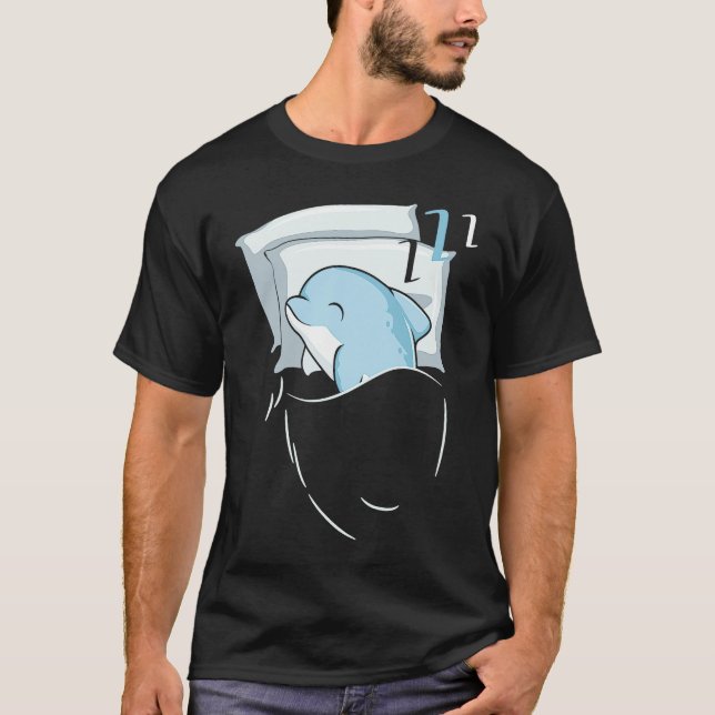 Dolphin Lover Marine Biology Underwater Animal 7 T Shirt (Framsida)