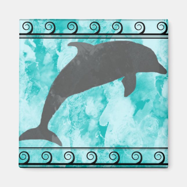 Dolphin magnet (Framsidan)