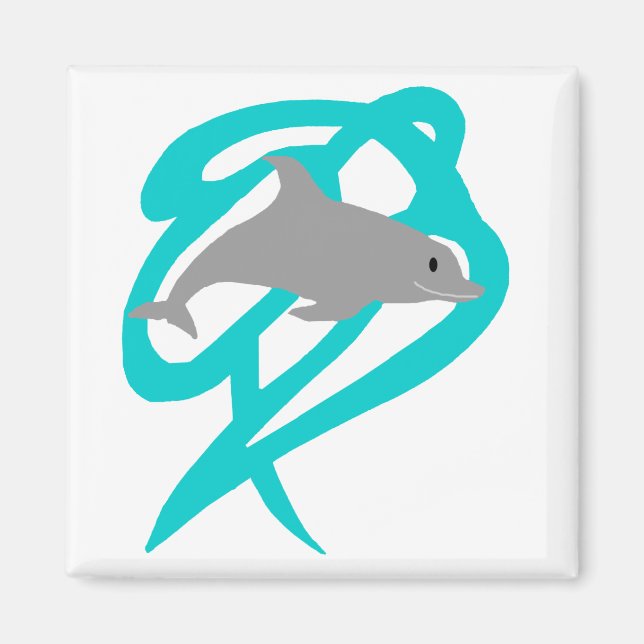 Dolphin magnet (Framsidan)