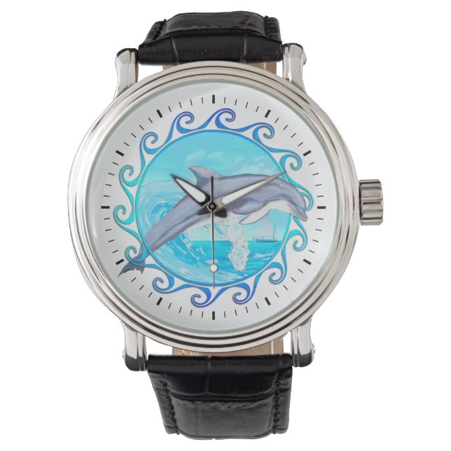 Dolphin Maori Sol Armbandsur (Framsida)