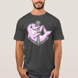 Dolphin med Anchor T Shirt