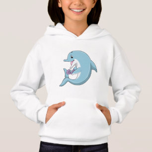 Dolphin med Pearl T Shirt