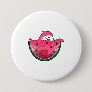Dolphin med Watermelon Knapp