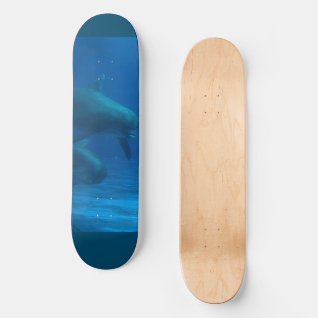Dolphin Mini Skateboard Bräda 18,5 Cm (Framsida)