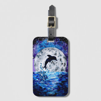 Dolphin Ocean och Måne Bagagebricka