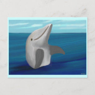 Dolphin Ocean Vykort
