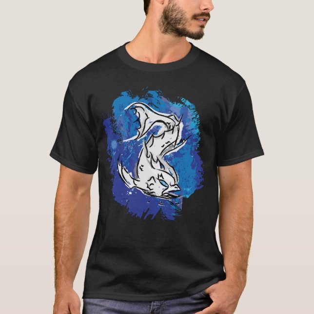 Dolphin of Caid T Shirt (Framsida)