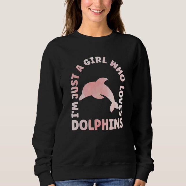 Dolphin Outfit for Dolphin Lovers Apparel Women Gi T Shirt (Framsida)
