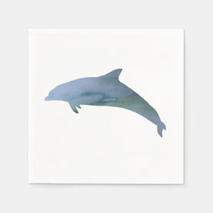 Dolphin Painting Ocean Pappersservett