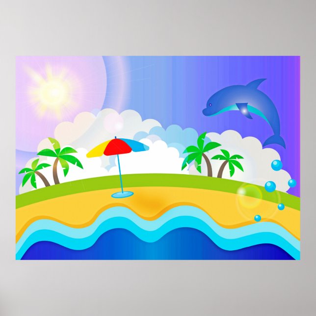 Dolphin Paradise Poster (Framsidan)