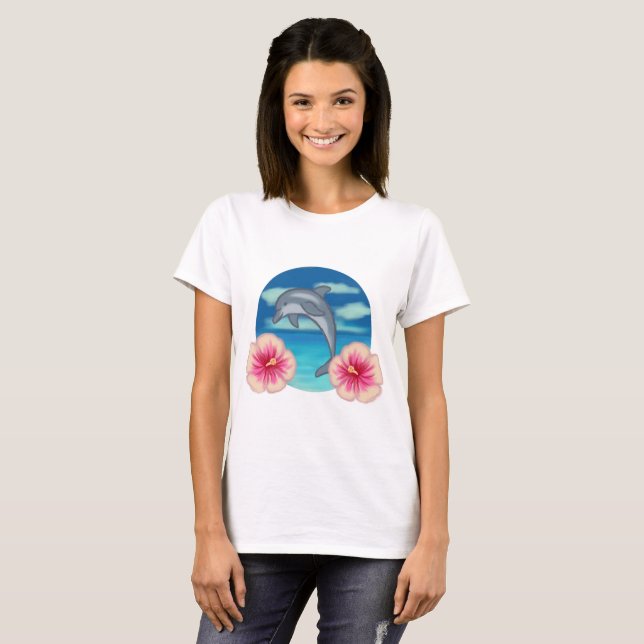 Dolphin Paradise T-shirt (Hel framsida)