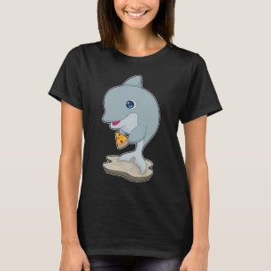 Dolphin Pizza T Shirt