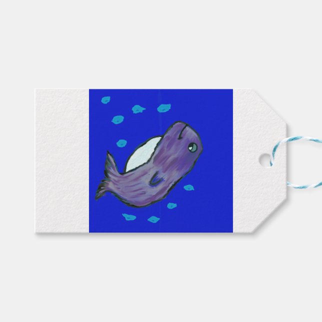 Dolphin Presentetikett (Framsidan (Horisontell))