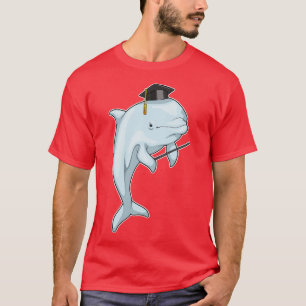 Dolphin Professor Cylinder T Shirt