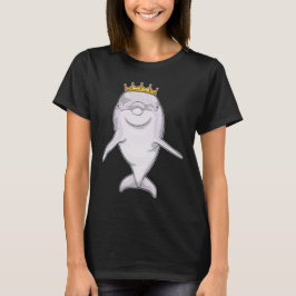 Dolphin Queen Krona T Shirt