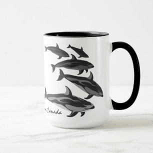 Dolphin Resemugg Anpassa delfinkonst Mugg