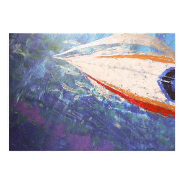 Dolphin ride längs fototryck (Framsidan)